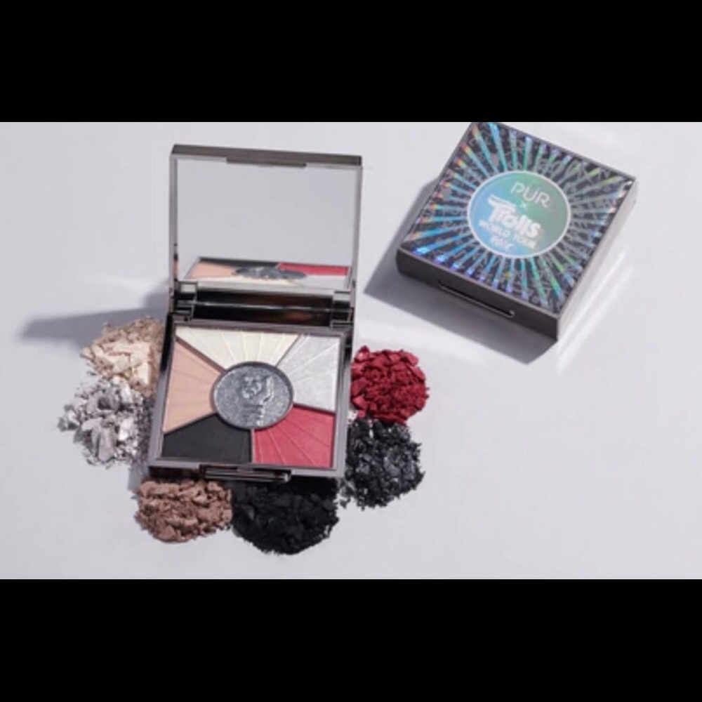 NWOB Pur X Trolls World Tour Rock Eyeshadow Palette